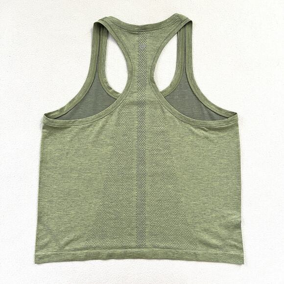 Lululemon Asphalt Grey Lemon Vibe Green Swiftly Tech Racerback Tank 2.0 Race 10 - Picture 6 of 6